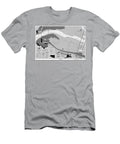 Chesapeake Bay Thimble Shoal Channel Virginia Nautical Chart Map 2024 Black and White Carol Japp T-Shirt