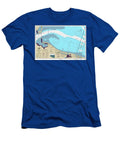 Chesapeake Bay Thimble Shoal Channel Virginia Nautical Chart Map 2024 Carol Japp T-Shirt