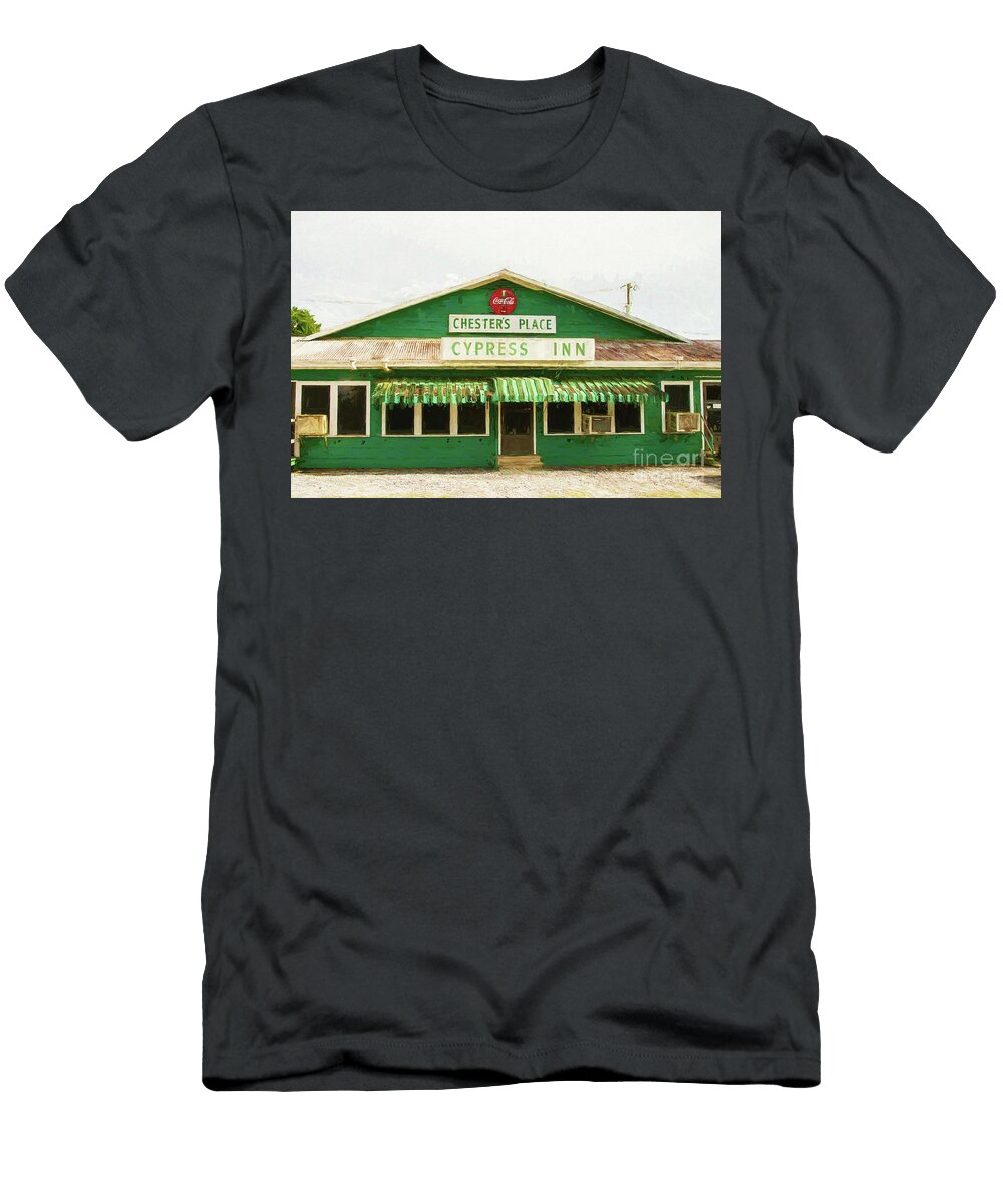 Chesters Place a Local Favorite Digital Painting Scott Pellegrin T-Shirt
