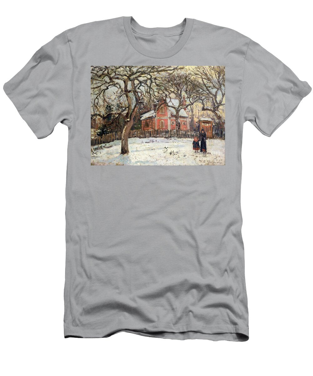 Chestnut Trees At Louveciennes Camille Pissarro T-Shirt