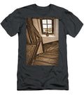 Chez Madeleine Sophie Barat Stairs and Geraniums Nikolyn Mcdonald T-Shirt