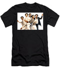 Chic Painting and Watercolour Disco Funk Legends Portrait Print Dcg Art T-Shirt