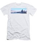 Chicago Skyline North Avenue Beach Pier Panorama Nikolyn Mcdonald T-Shirt