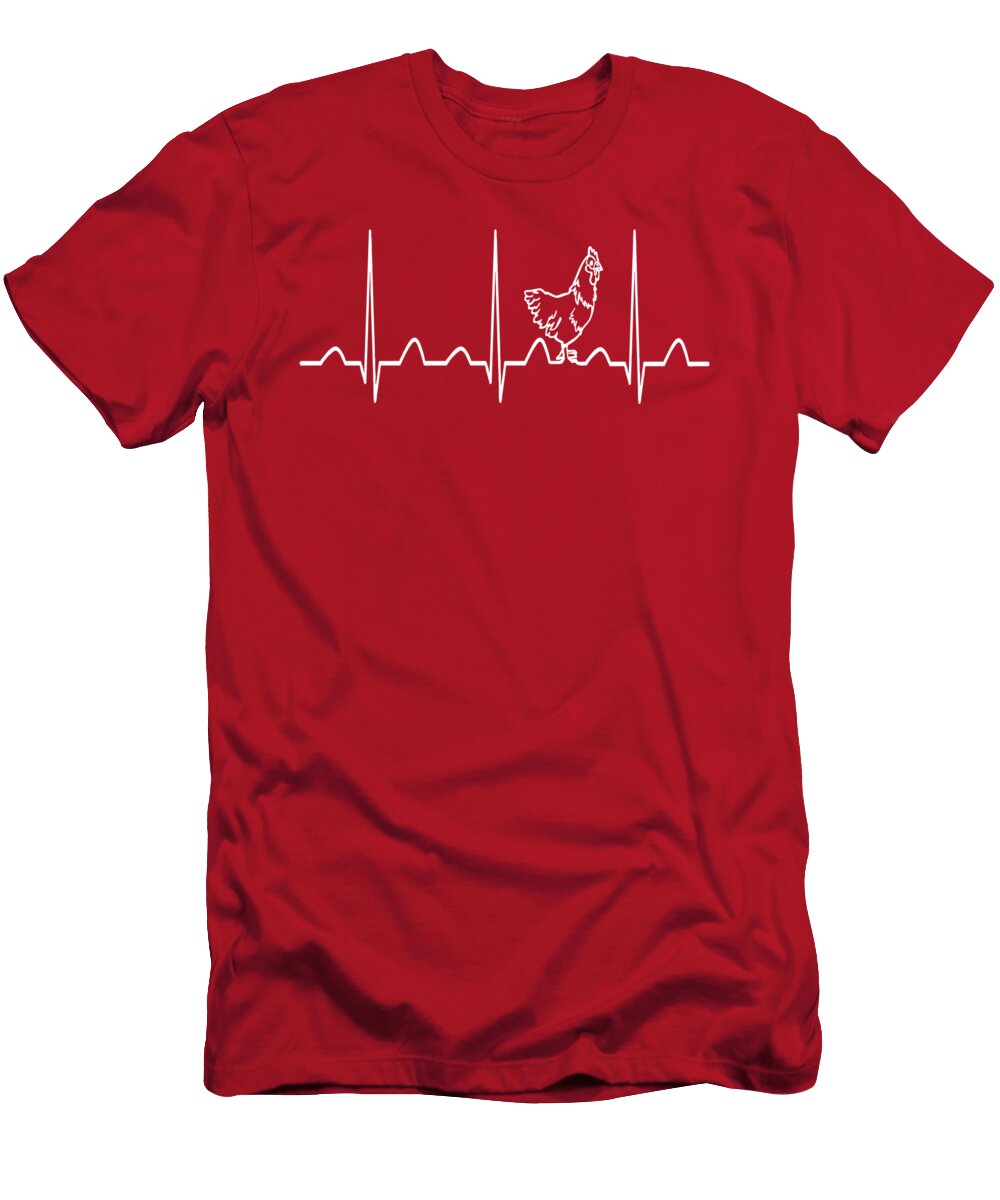 Chicken Heartbeat Sophia T-Shirt