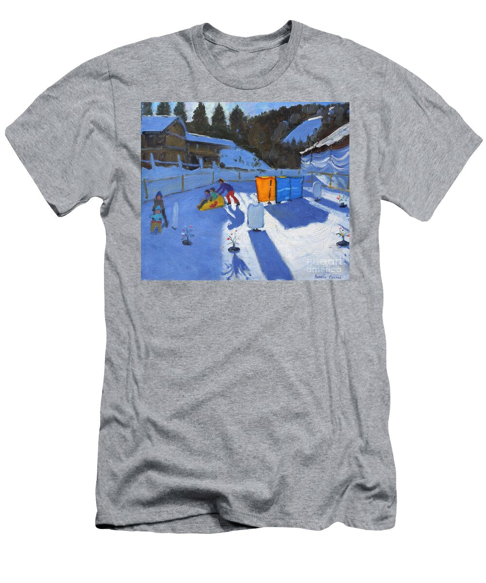 Childrens Ice Rink Andrew Macara T-Shirt
