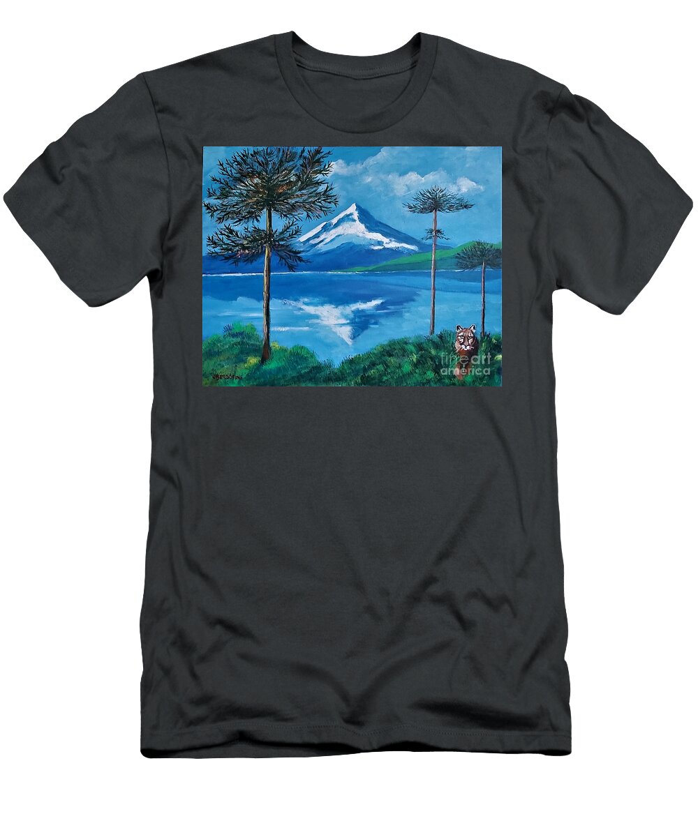 Chile Lake Llanquihue and Osorno Volcano Jean Pierre Bergoeing T-Shirt