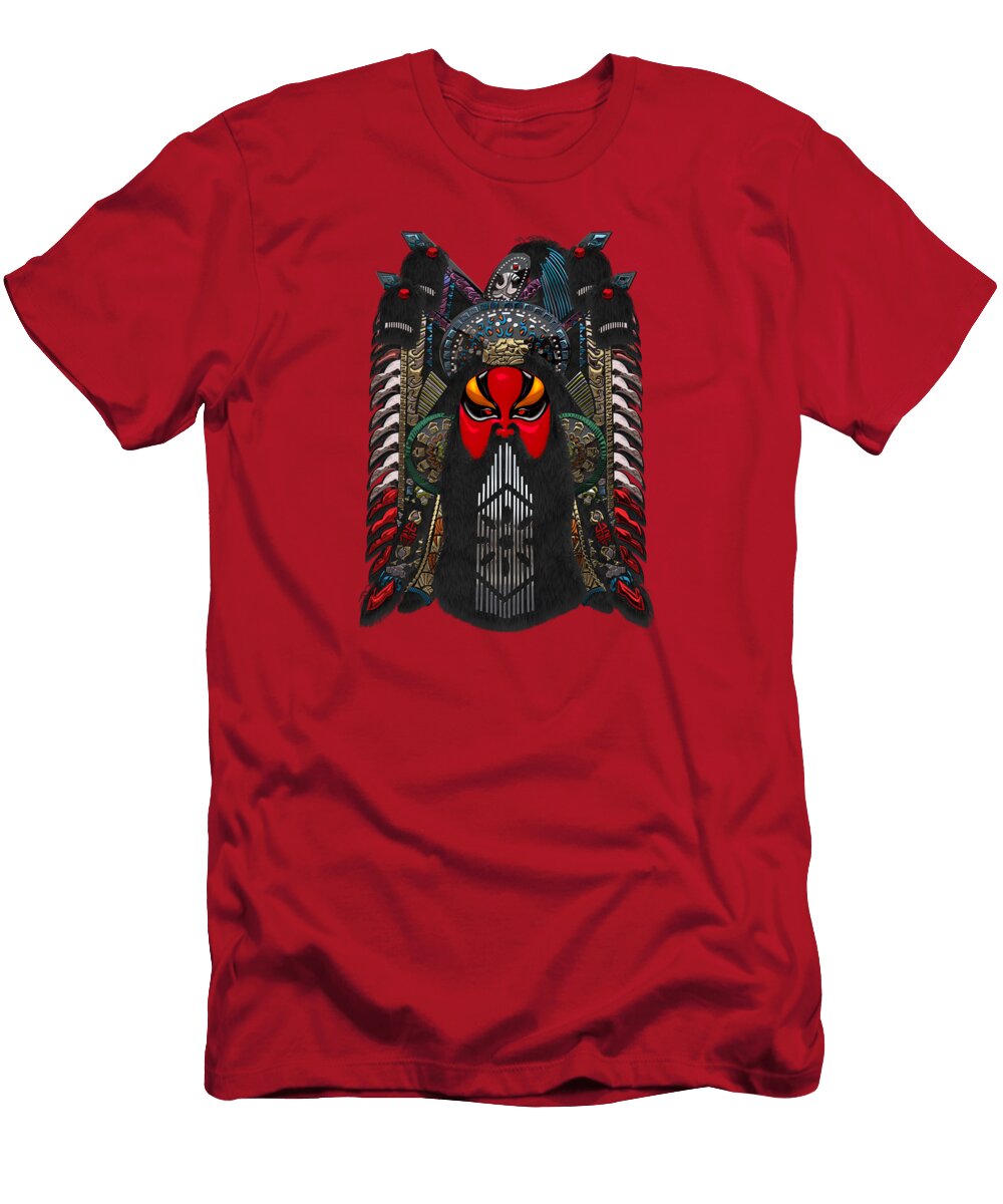 Chinese Masks Large Masks Series the Red Face Serge Averbukh T-Shirt