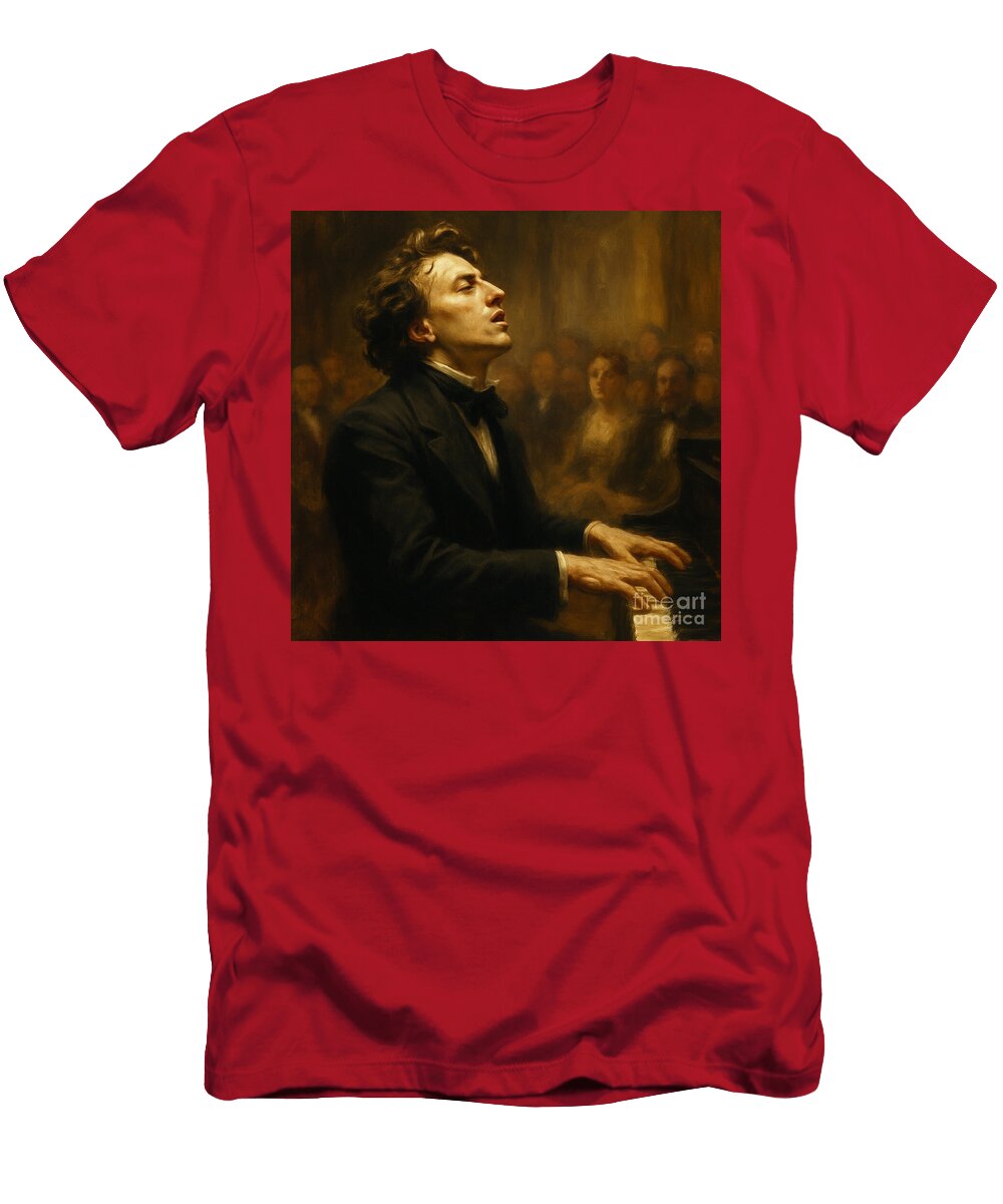 Chopin Paul Gold T-Shirt