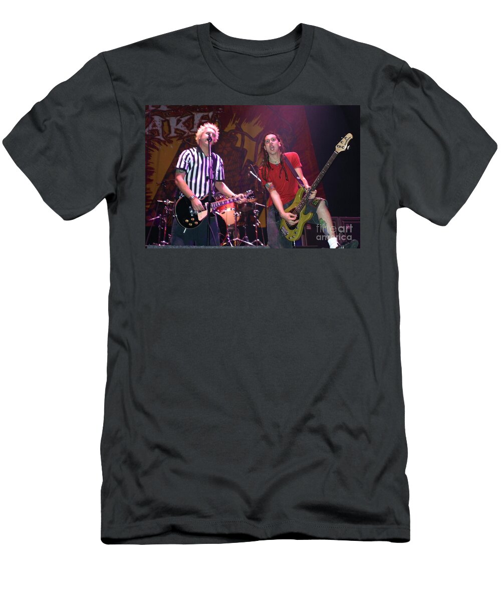 Chris Demakes and Roger Lima Less Than Jakeless Than Jake Concert Photos T-Shirt