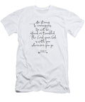 Christian Quote Wall Art Prints T-Shirt