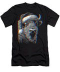 Christmas Bison for Music Festivals Ravers Edm Zyneu Gangd T-Shirt