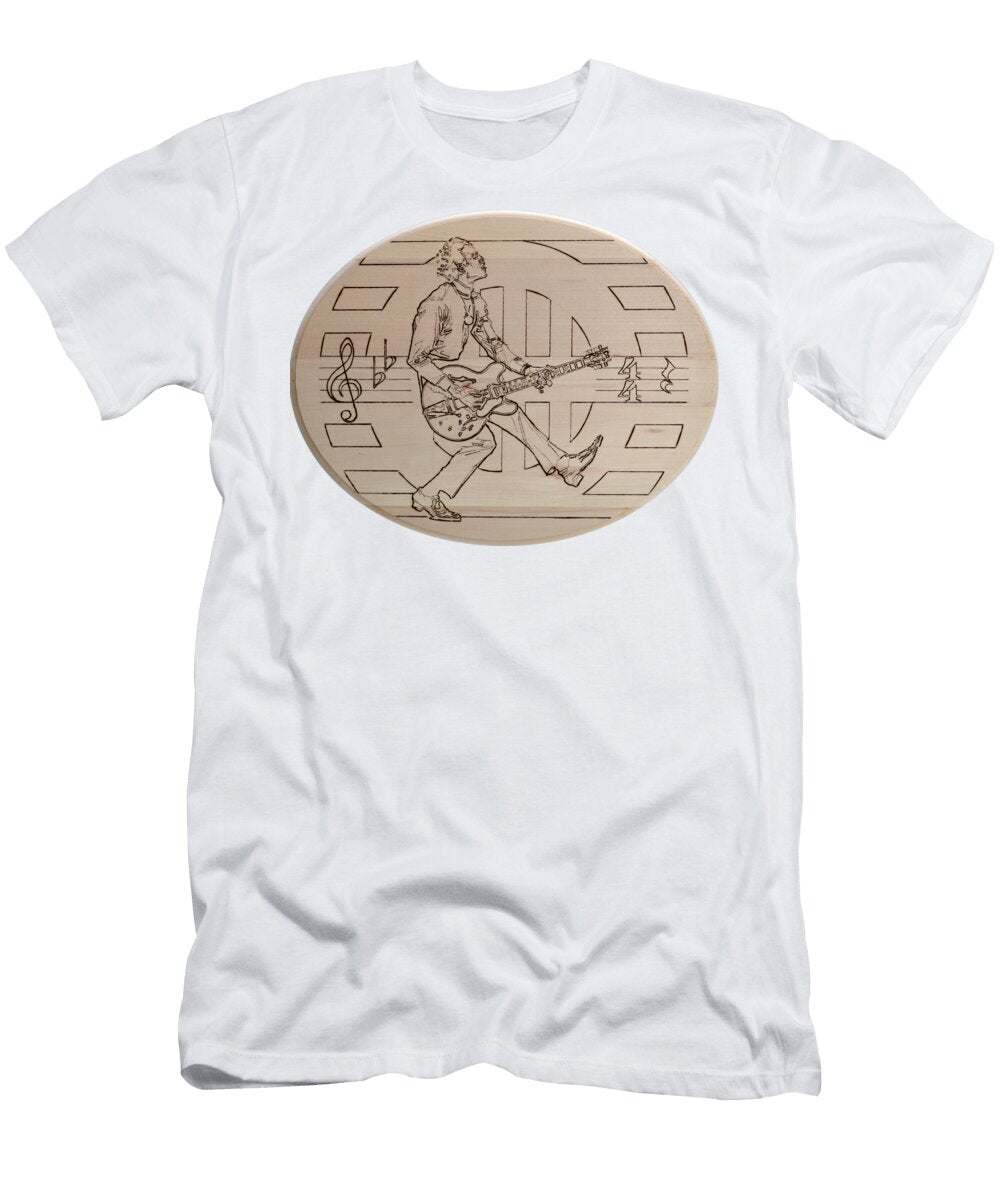 Chuck Berry Viva Viva Rock N Roll Sean Connolly T-Shirt