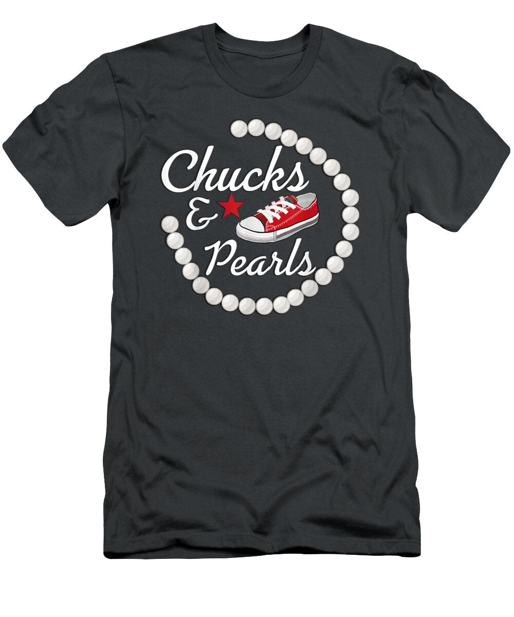 Chucks Pearls Kamala Converse Women Girls Arjun Keesha T-Shirt