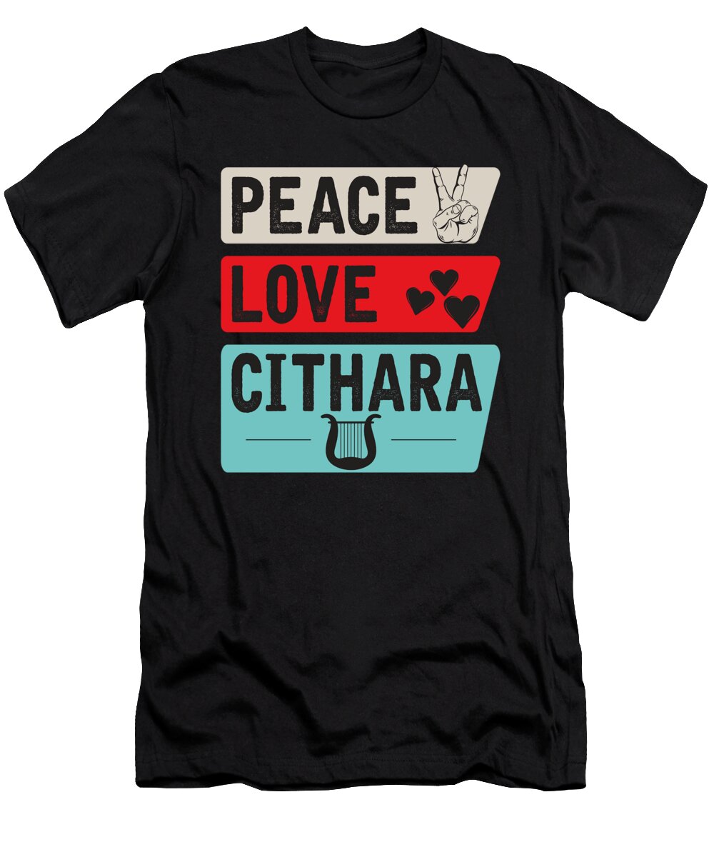 Cithara Music Instrument Cithara Players Tenshirt T-Shirt