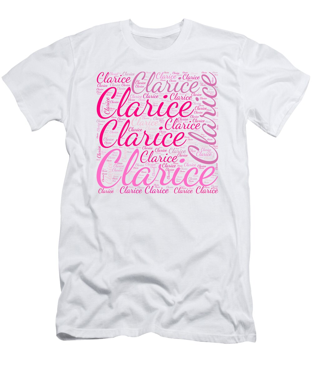 Clarice Names Without Frontiers Vidddie Publyshd T-Shirt