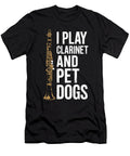 Clarinet Instrument Player Dog Lover and Sophie Eleanor T-Shirt