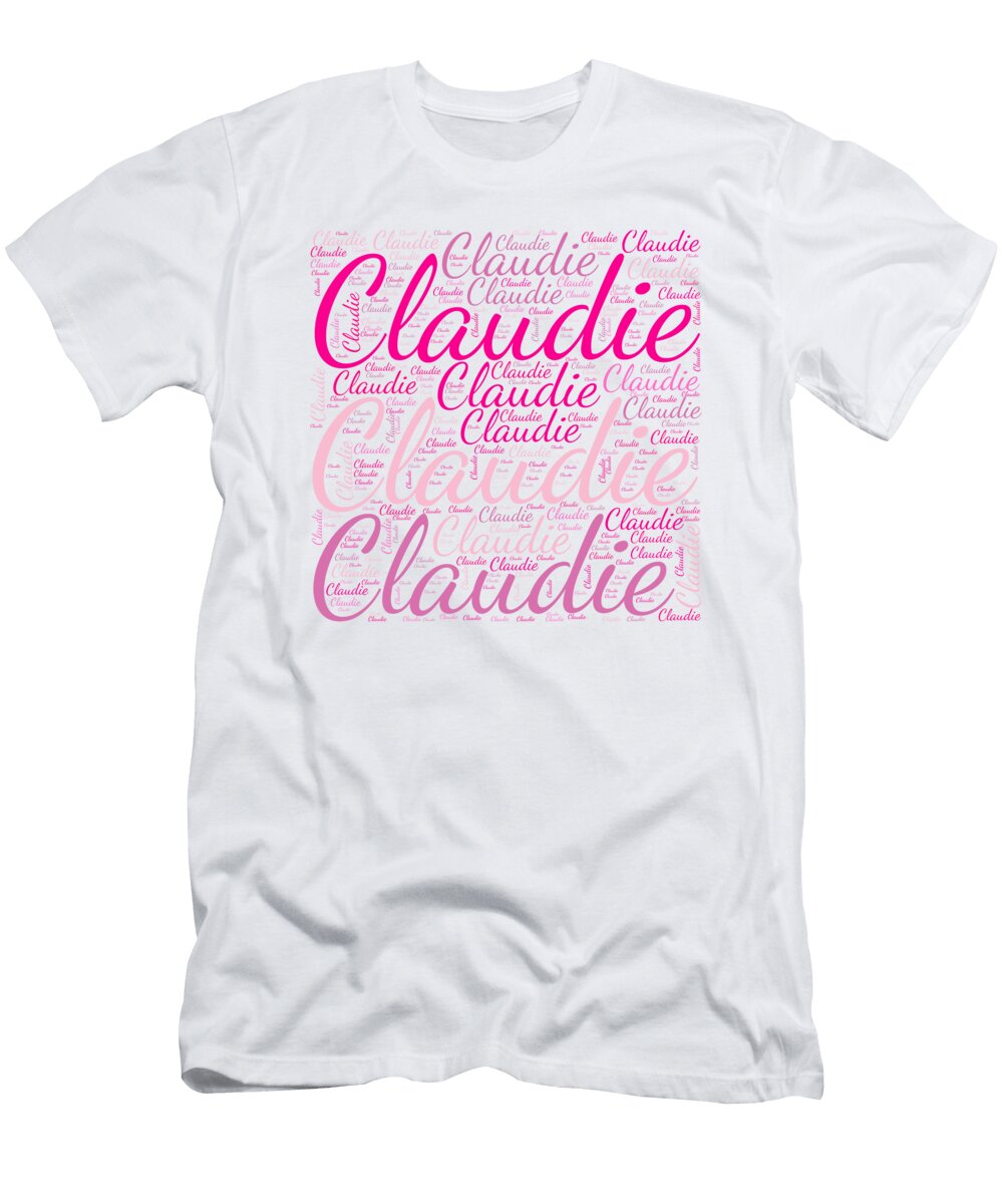 Claudie Names Without Frontiers Vidddie Publyshd T-Shirt
