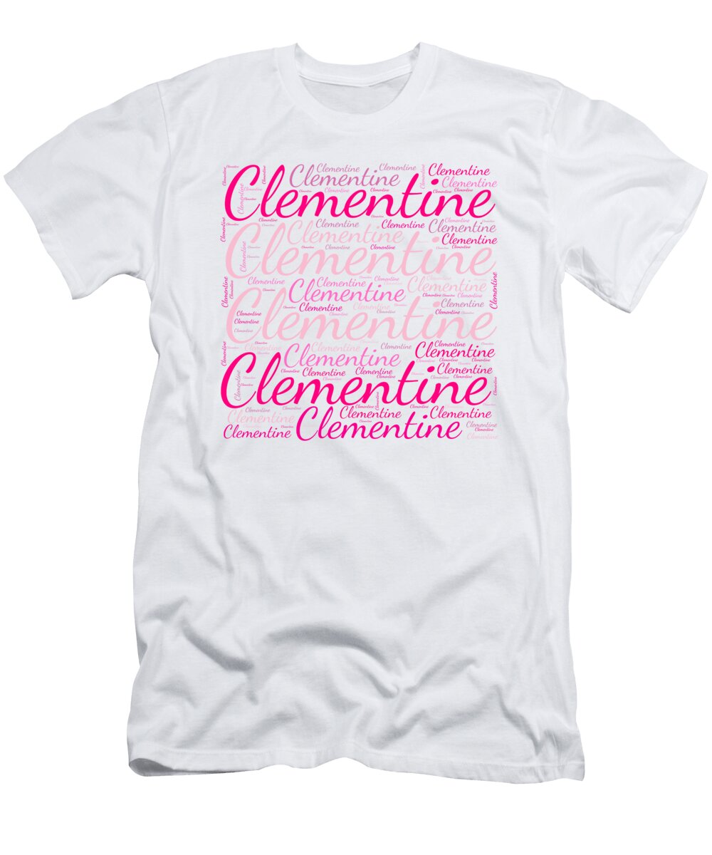 Clementine Names Without Frontiers Vidddie Publyshd T-Shirt