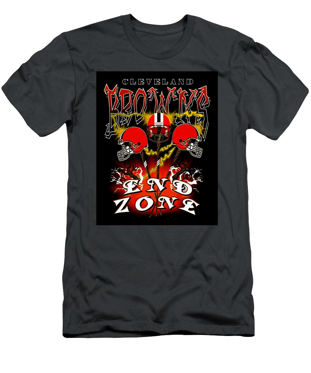 Cleveland Browns End Zone Vintage 1995 Vintage 1995 Avery Mcdonald T-Shirt