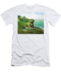 Cliffs of Greville Digital Remastered Edition Jean Francois Millet T-Shirt