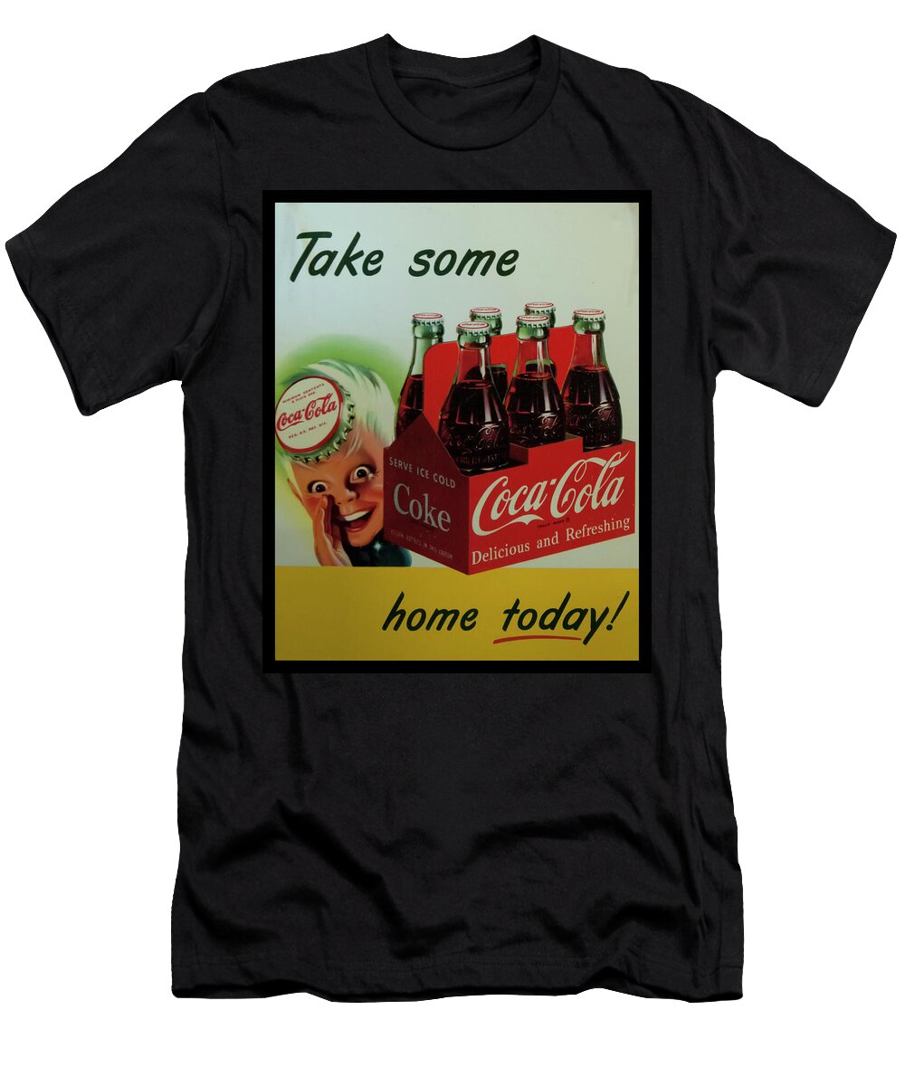 Coca Cola Antique Sign Chris Flees T-Shirt
