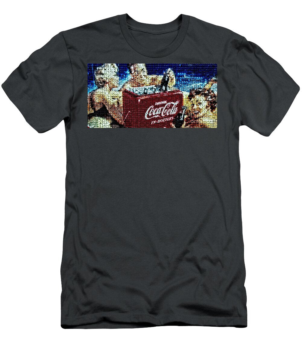 Coca Cola At the Beach John Romig T-Shirt
