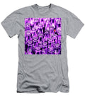 Coca Cola Coke Bottles Return for Refund Square Painterly Violet Wingsdomain Art and Photography T-Shirt