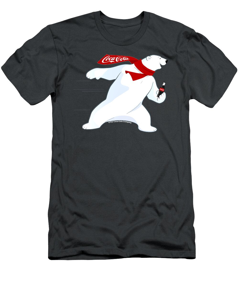 Cocacola Christmas Polar Bear Eldono Waver T-Shirt