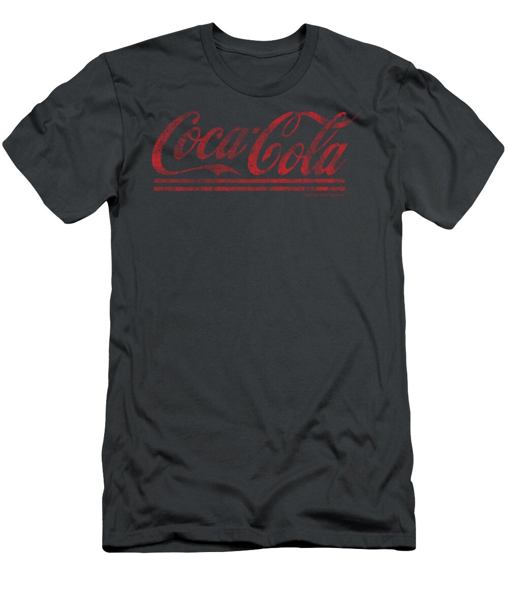 Cocacola Distressed Cursive Logo Blaire Rylei T-Shirt