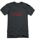 Cocacola Distressed Cursive Logo Malik Ariam T-Shirt