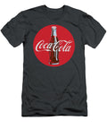 Cocacola Red Circle Retro Bottle Logo Graphic Advitk Elli T-Shirt