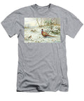 Cock Pheasant and Chaffinch Carl Donner T-Shirt