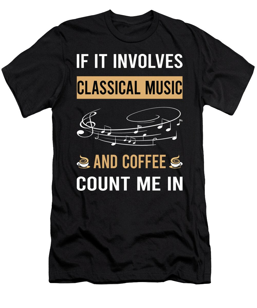 Coffee and Music Petrona Romero T-Shirt