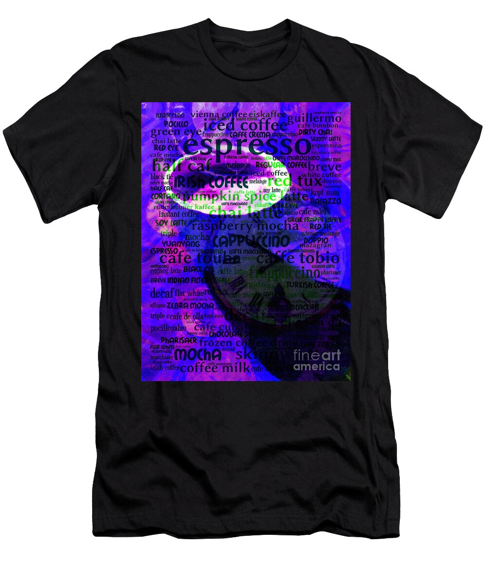 Coffee Lover 5d24472m128 Wingsdomain Art and Photography T-Shirt