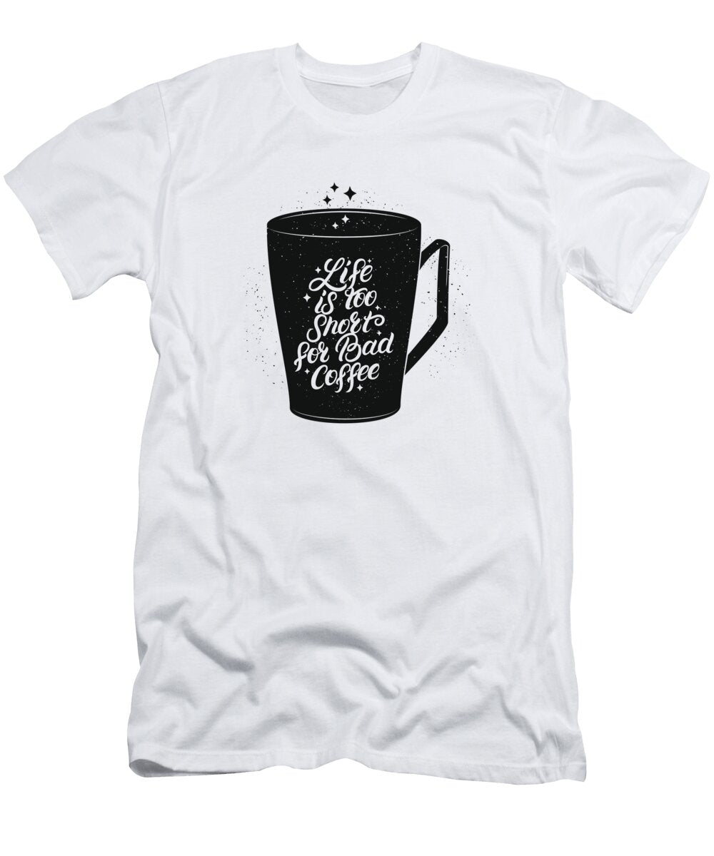 Coffee Quotes and Sayings Bearr Guy T-Shirt