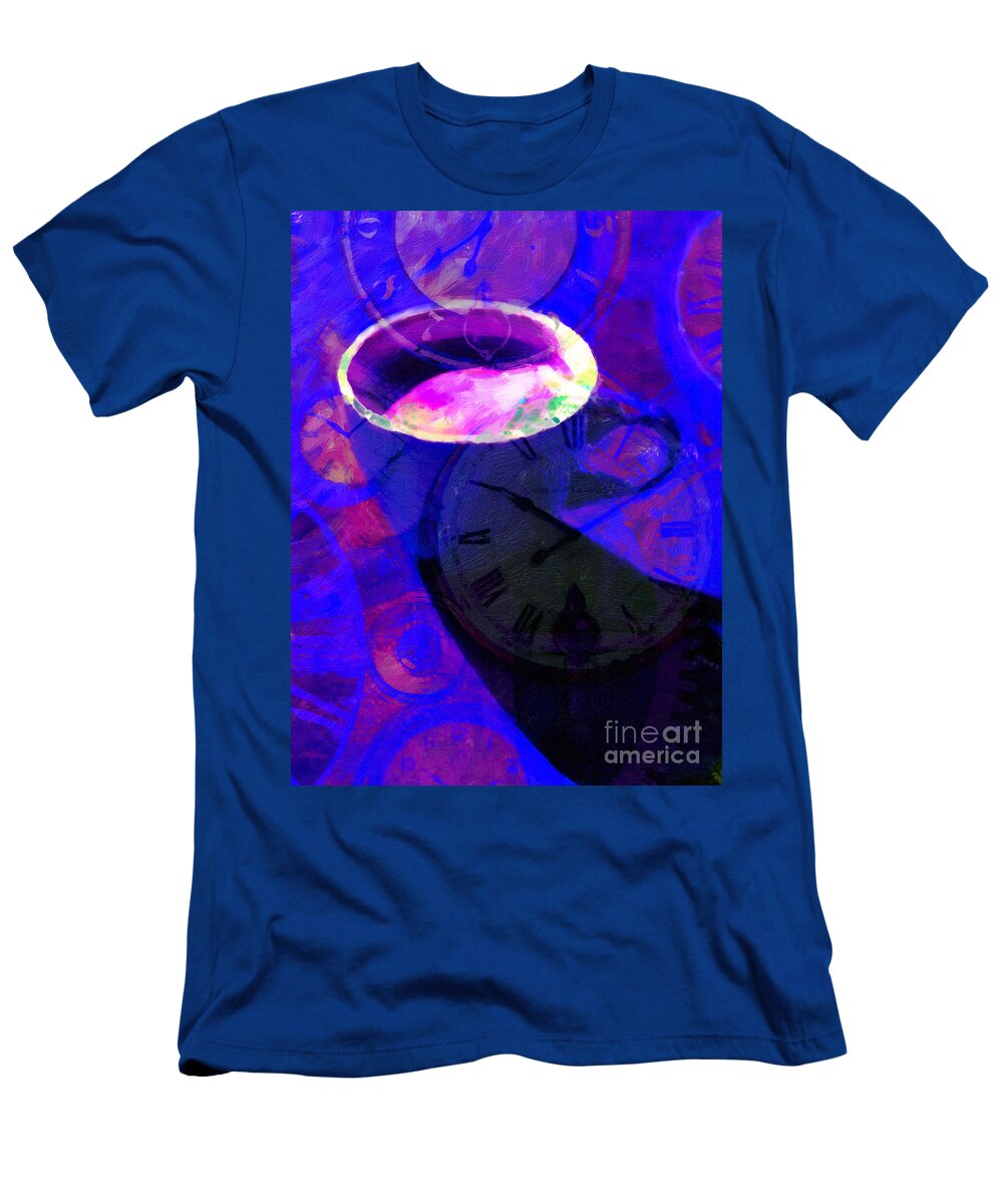 Coffee Time My Time 5d24472m128 Wingsdomain Art and Photography T-Shirt