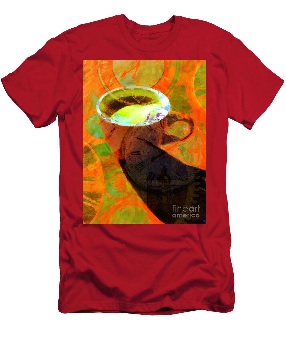 Coffee Time My Time 5d24472p8 Wingsdomain Art and Photography T-Shirt