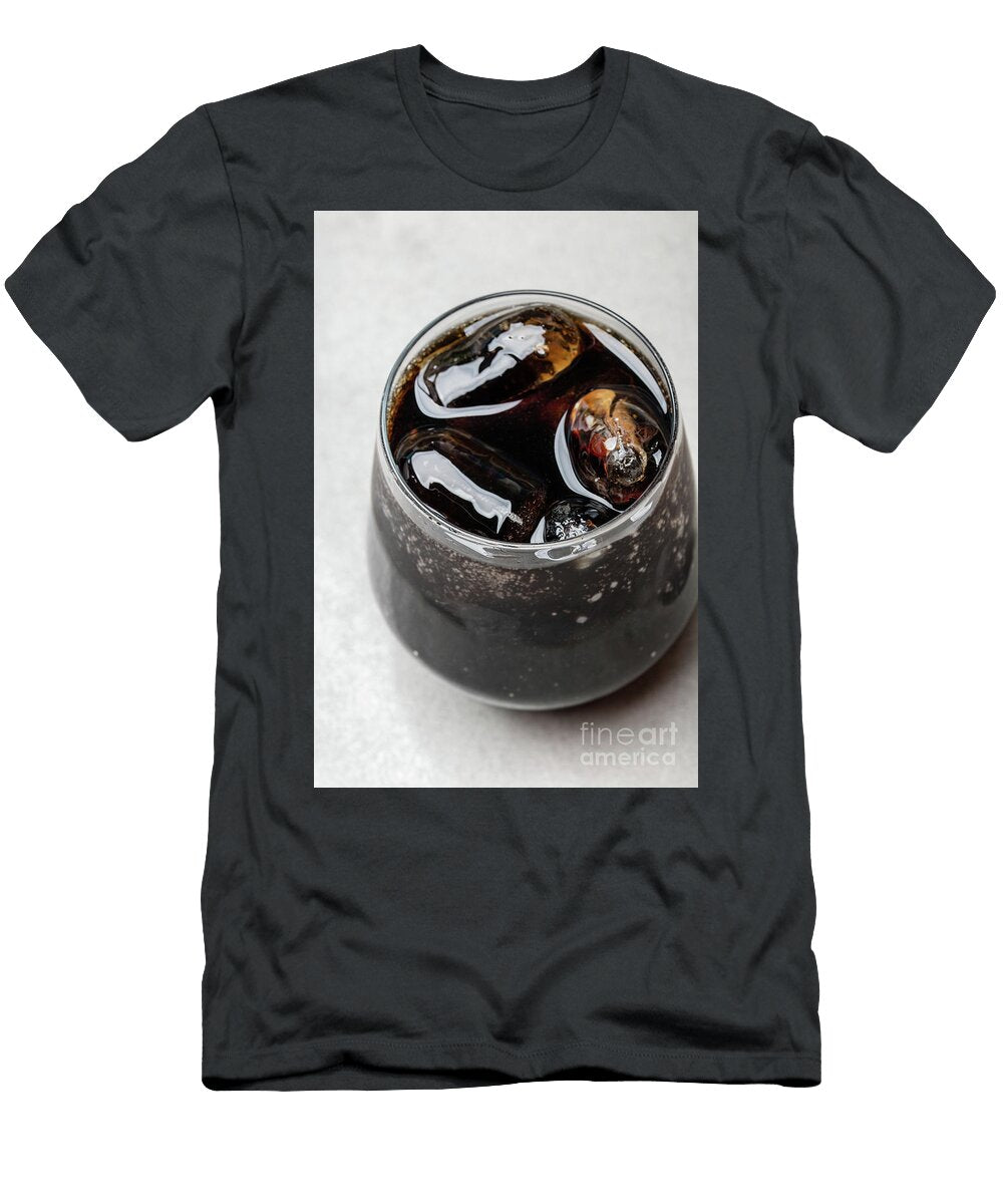 Cola in Glass with Ice Cubes B D S T-Shirt