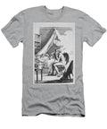 Collin De Plancy 1793 1887 Conversing with the Devil From Le Diable Peint Par Lui Meme 1825 Illustrated in a History of Magic Published Late 19th Century French School T-Shirt