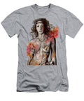 Colony Collapse Disorder Topless Warrior Woman with Leaves on Nude Breasts Marco Paludet T-Shirt
