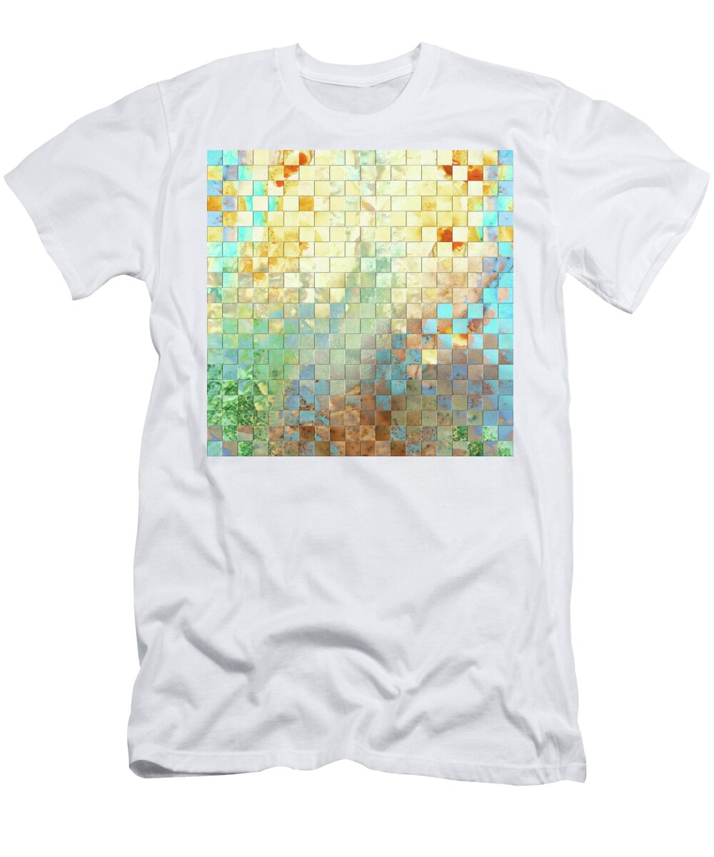 Color Squared 3 Abstract Art Sharon Cummings T-Shirt