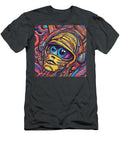 Colorful Futuristic Robot Portrait Elisabet Bondesson T-Shirt