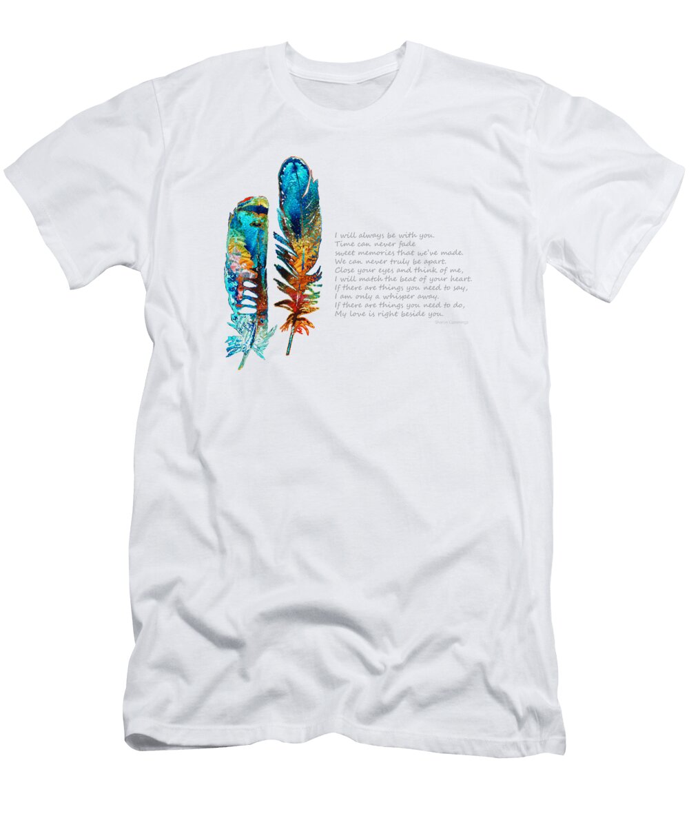 Comforting Art Beside You Sharon Cummings Sharon Cummings T-Shirt