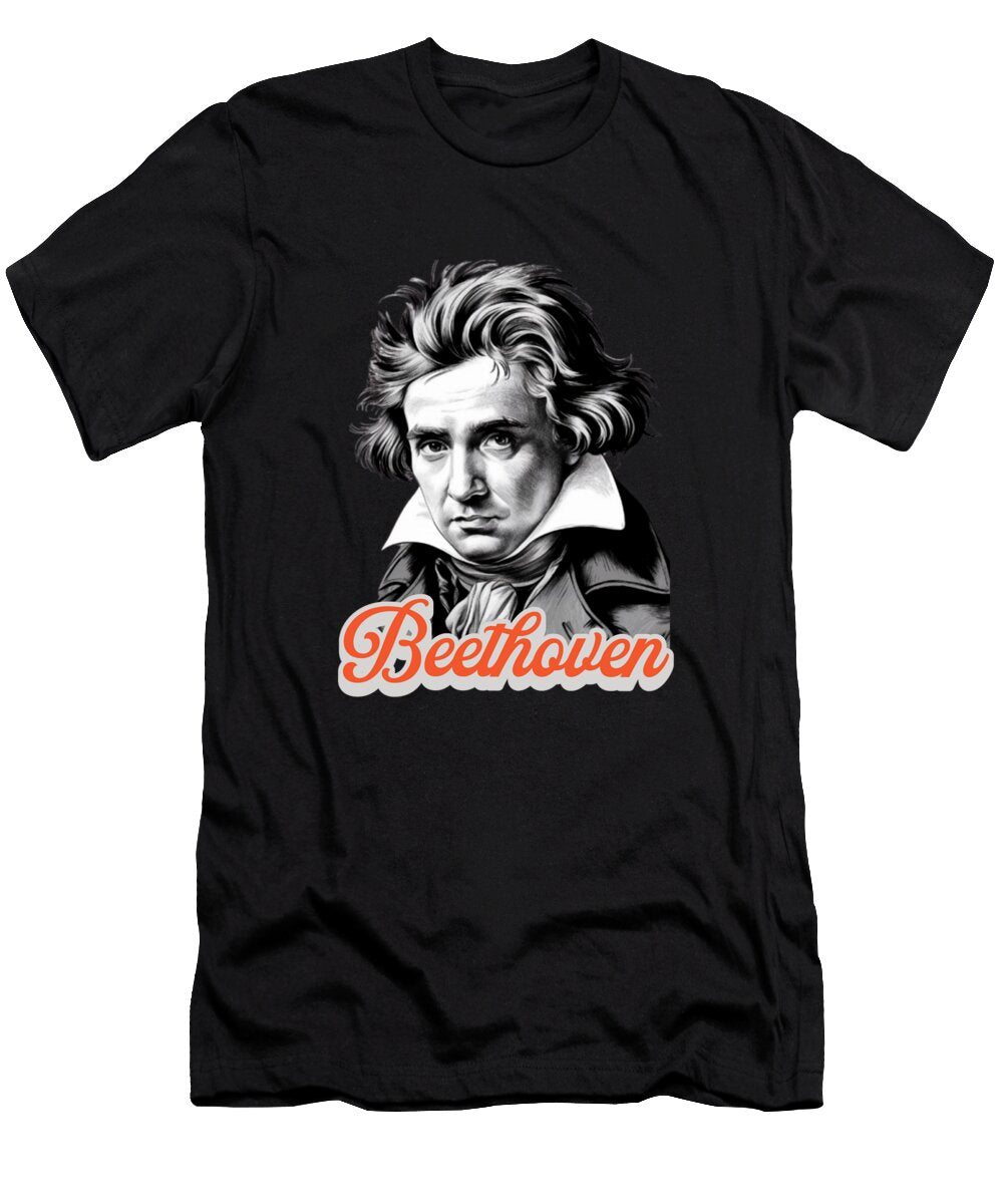 Composer Beethoven Portrait Classical Music Noplanb T-Shirt