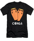 Conga Drum Drummer Salsa Jazz Puerto Rican Musician Thomas Larch T-Shirt