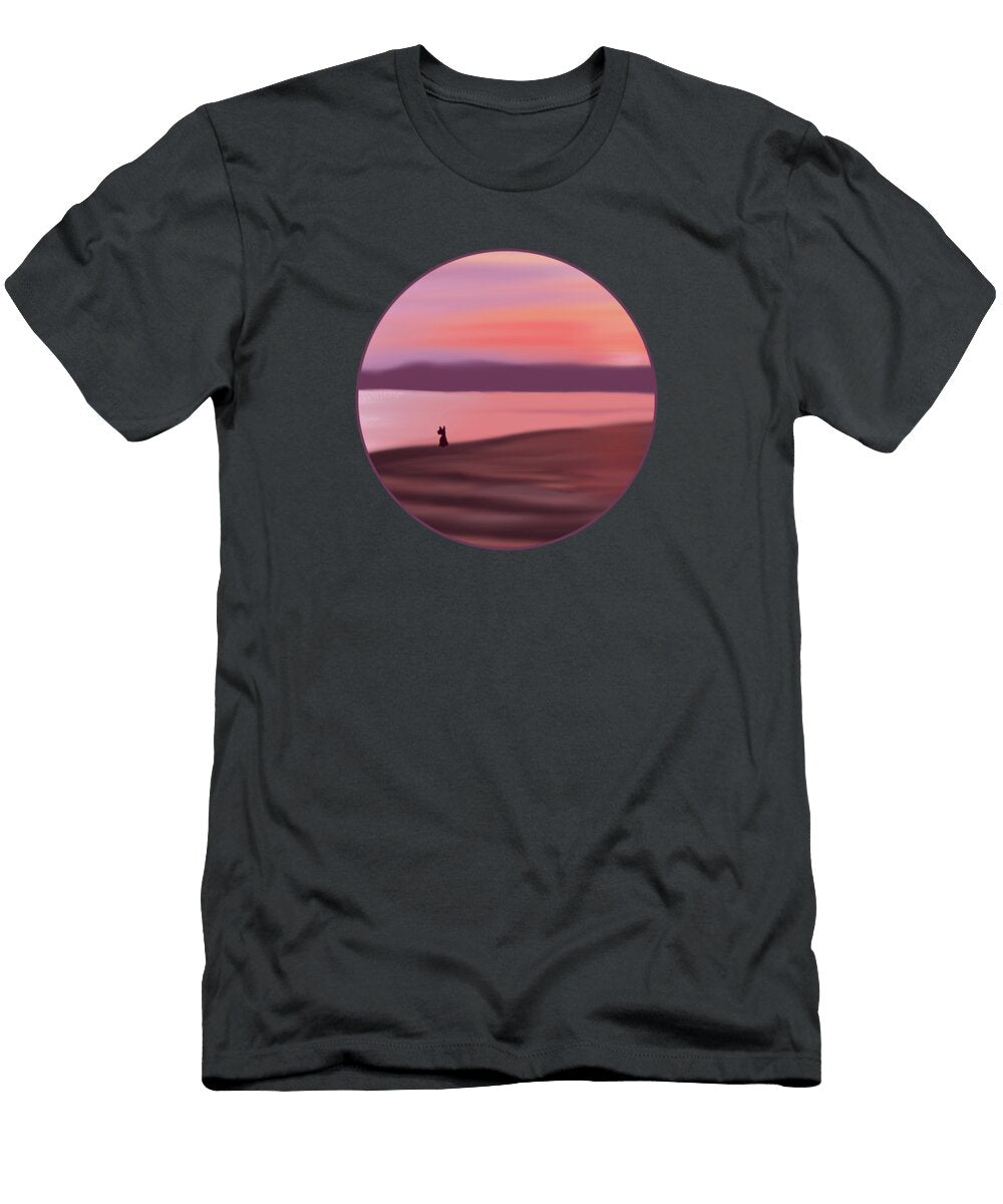 Contemplation Barefoot Bodeez Art T-Shirt