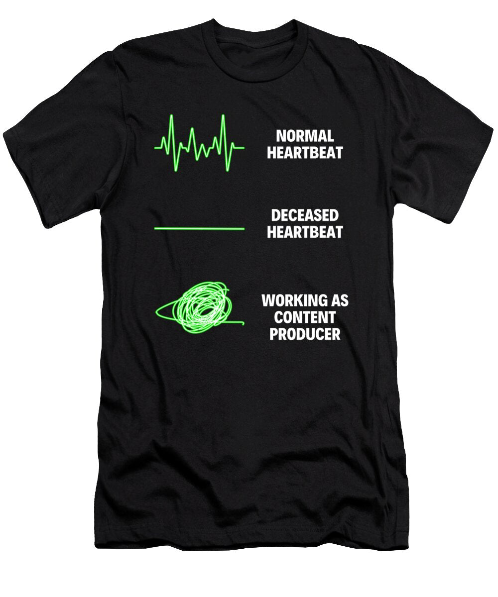 Content Producer Funny Content Producer Seo Jobs Tenshirt T-Shirt