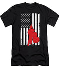 Contrabassist Musicians Contrabass Player Double Bass Player USA Flag Gift Thomas Larch T-Shirt