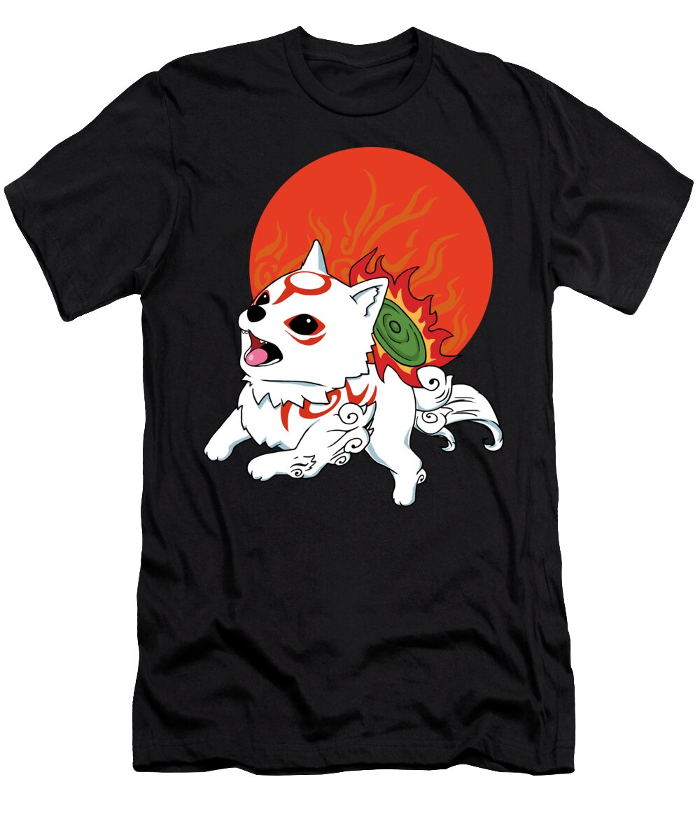 Cool Chibi Ammy Okami Video Game T-Shirt