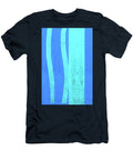Cool Currents Blue Abstract Art Sharon Cummings T-Shirt